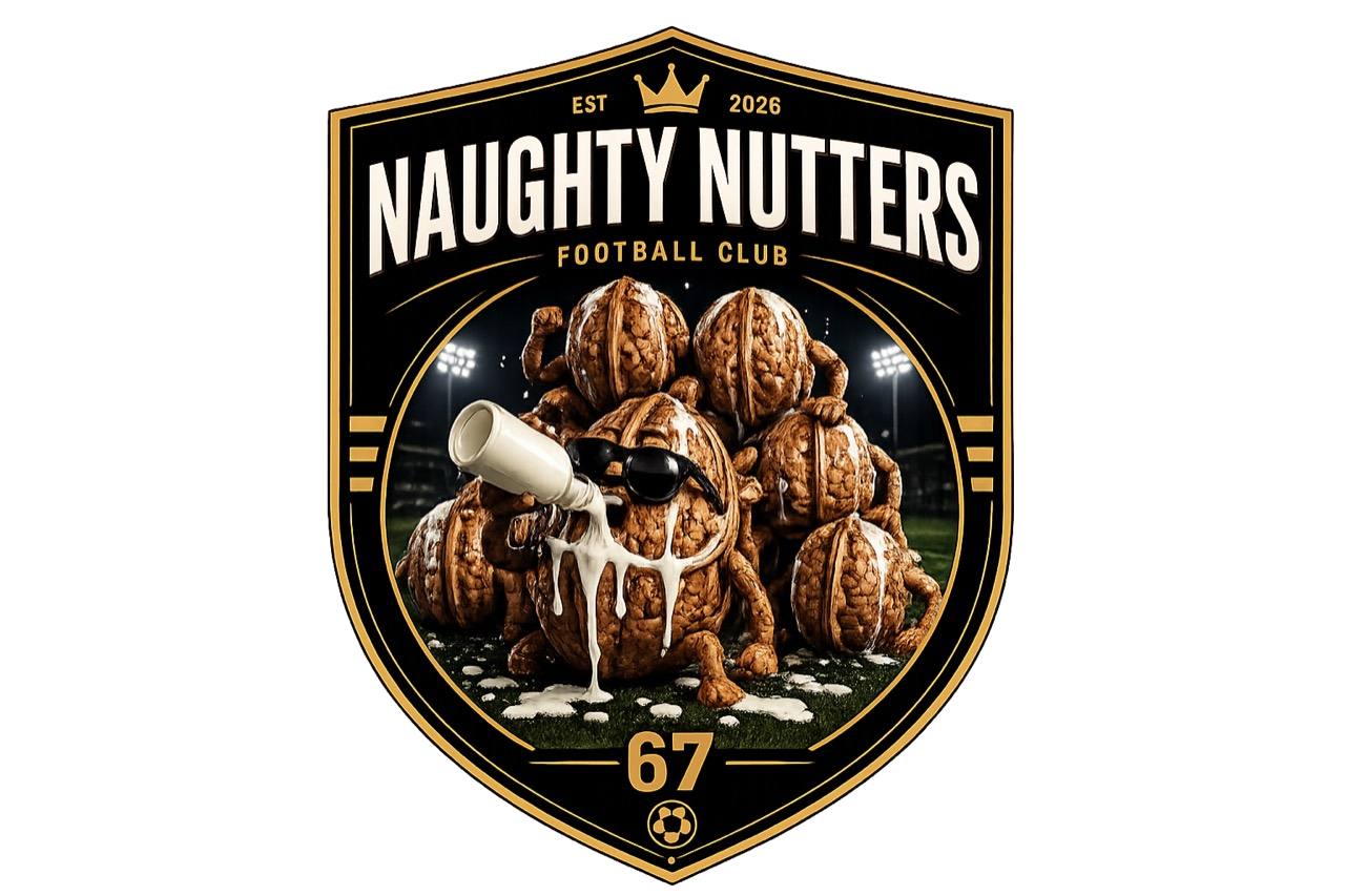 Naughty Nutters FC badge